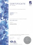 Certificate ISO 14001:2015 - building activities